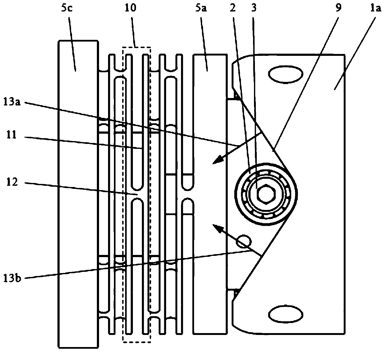 Serial elastic transmission device based on integral flexible hinge spring