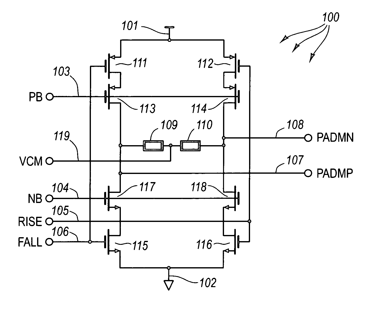 Low-voltage differential signal (LVDS) transmitter with high signal integrity