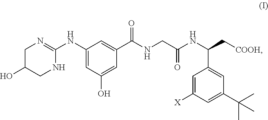 3,5 phenyl-substituted beta amino acid derivatives as integrin antagonists