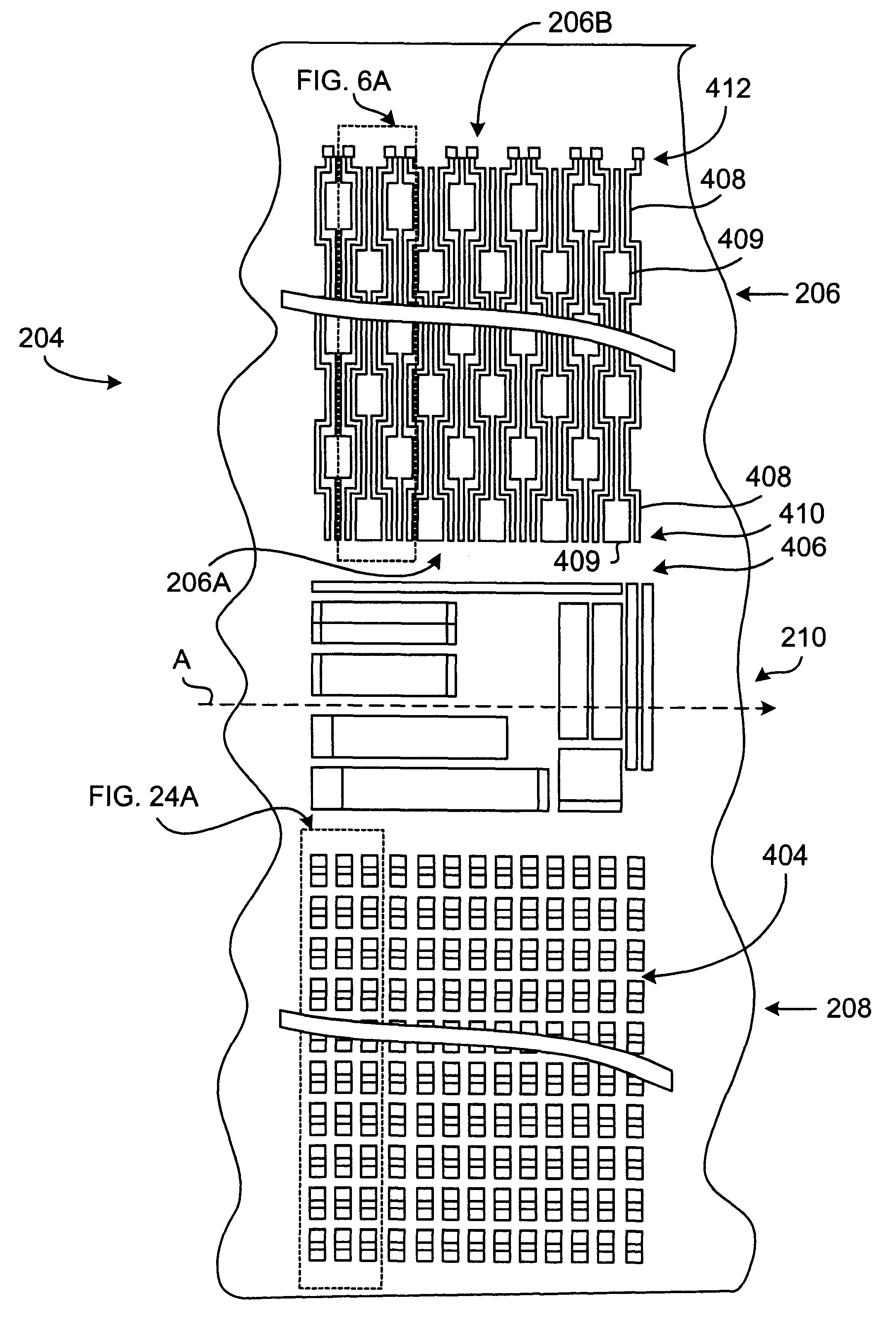 Test structures and methods for inspection of semiconductor integrated circuits