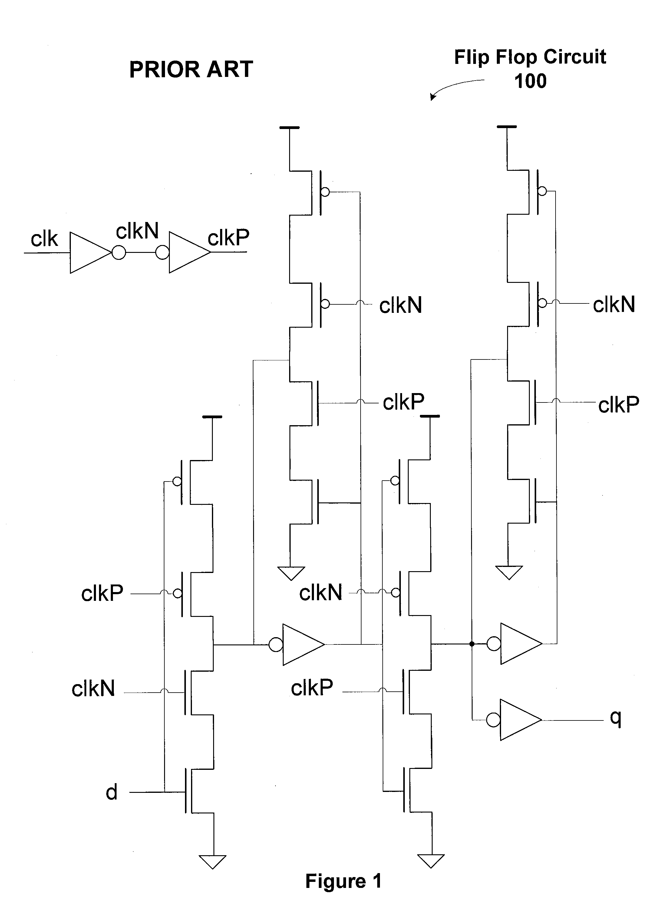 Dual-trigger low-energy flip-flop circuit