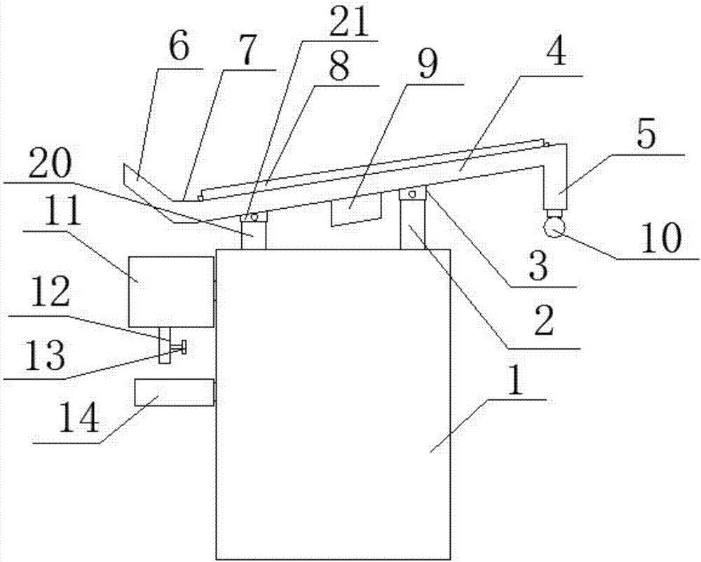 Outdoor vending machine with ceiling