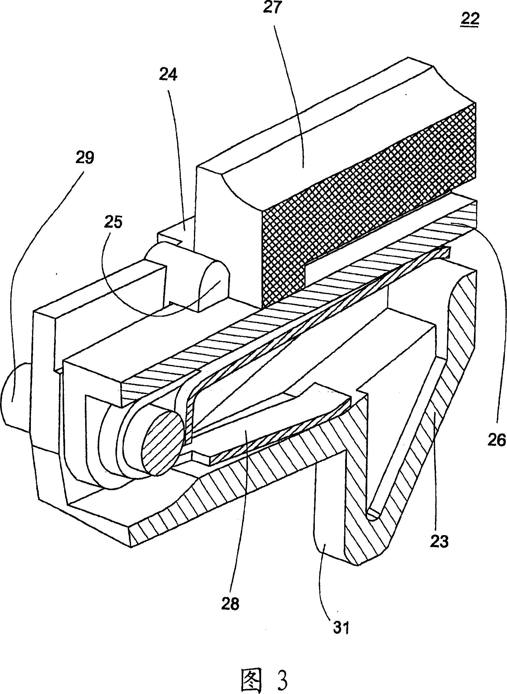 Rotor brake for a spinning rotor