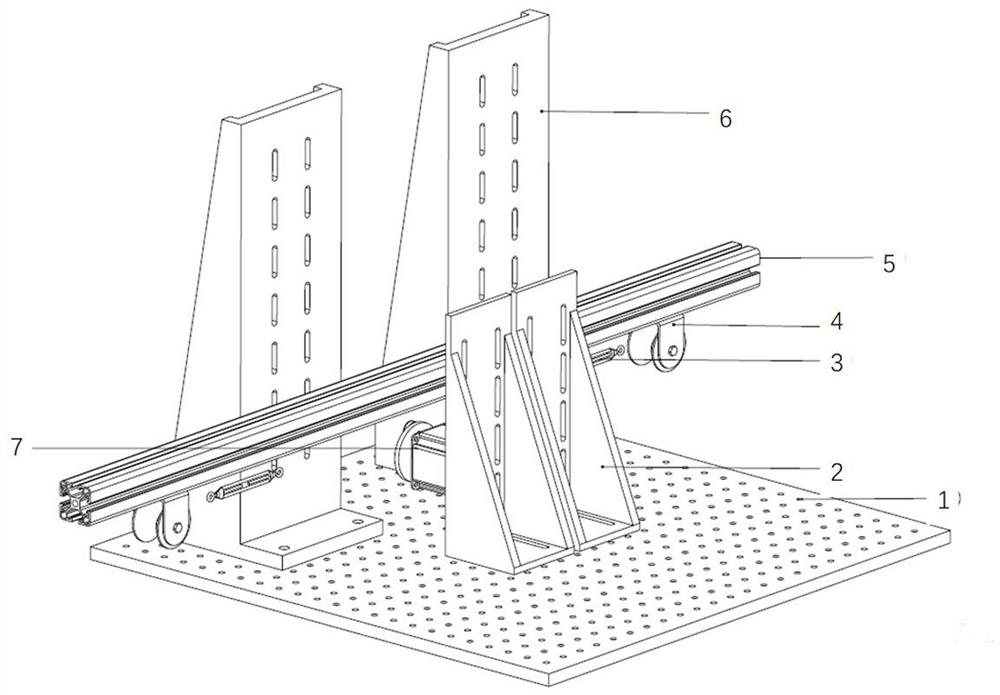 System and method for measuring flow field of large ship surface in wind tunnel test