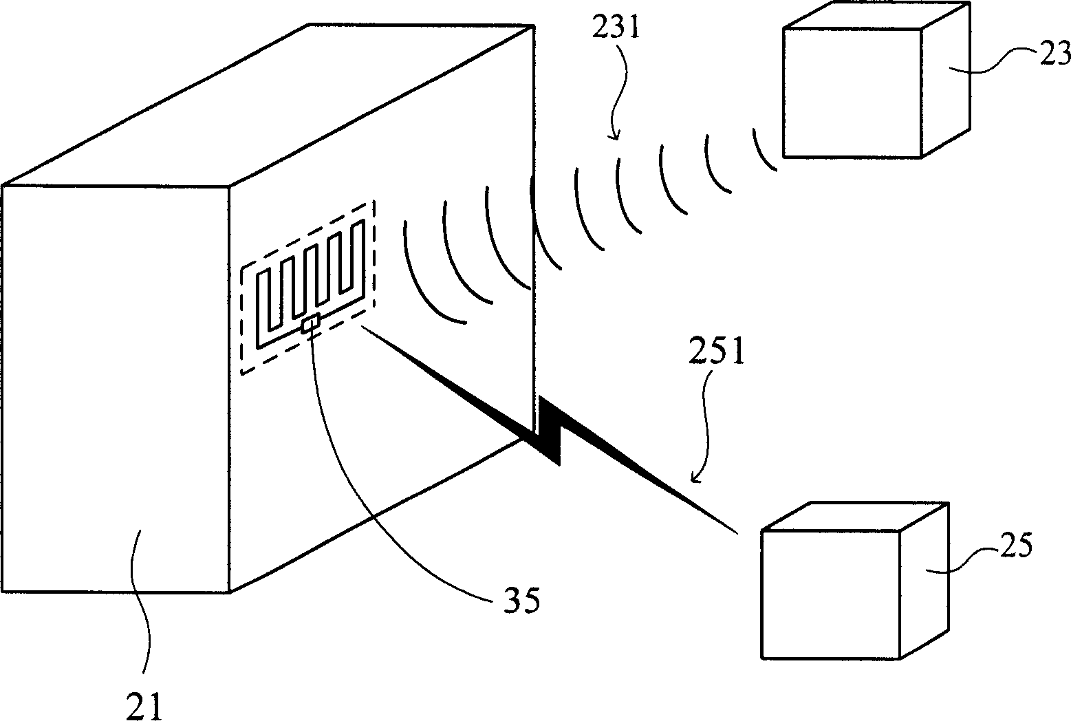 Readable rolling tag with double-real function