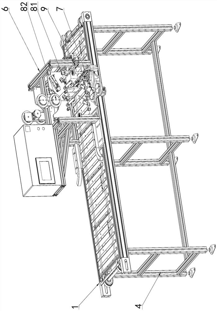 Medical mask production equipment and medical mask quality rapid detection method thereof