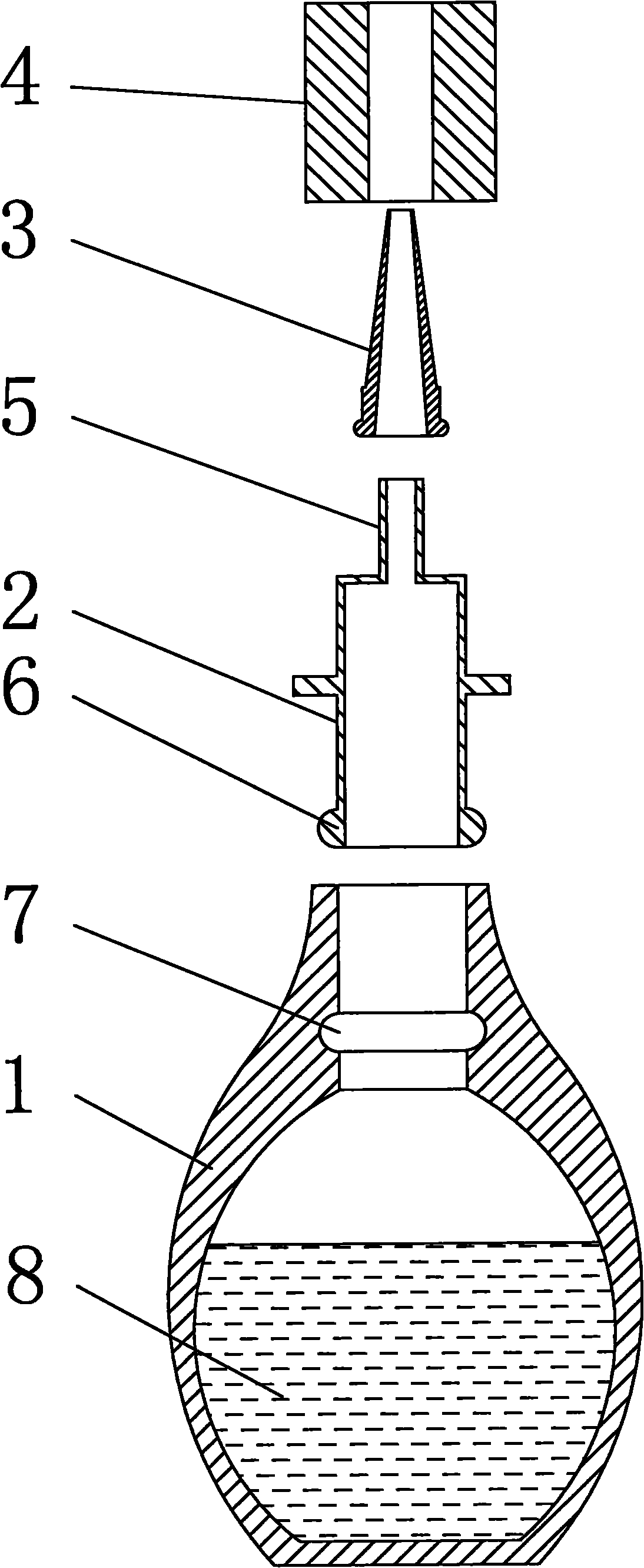 Nasal cavity laveur