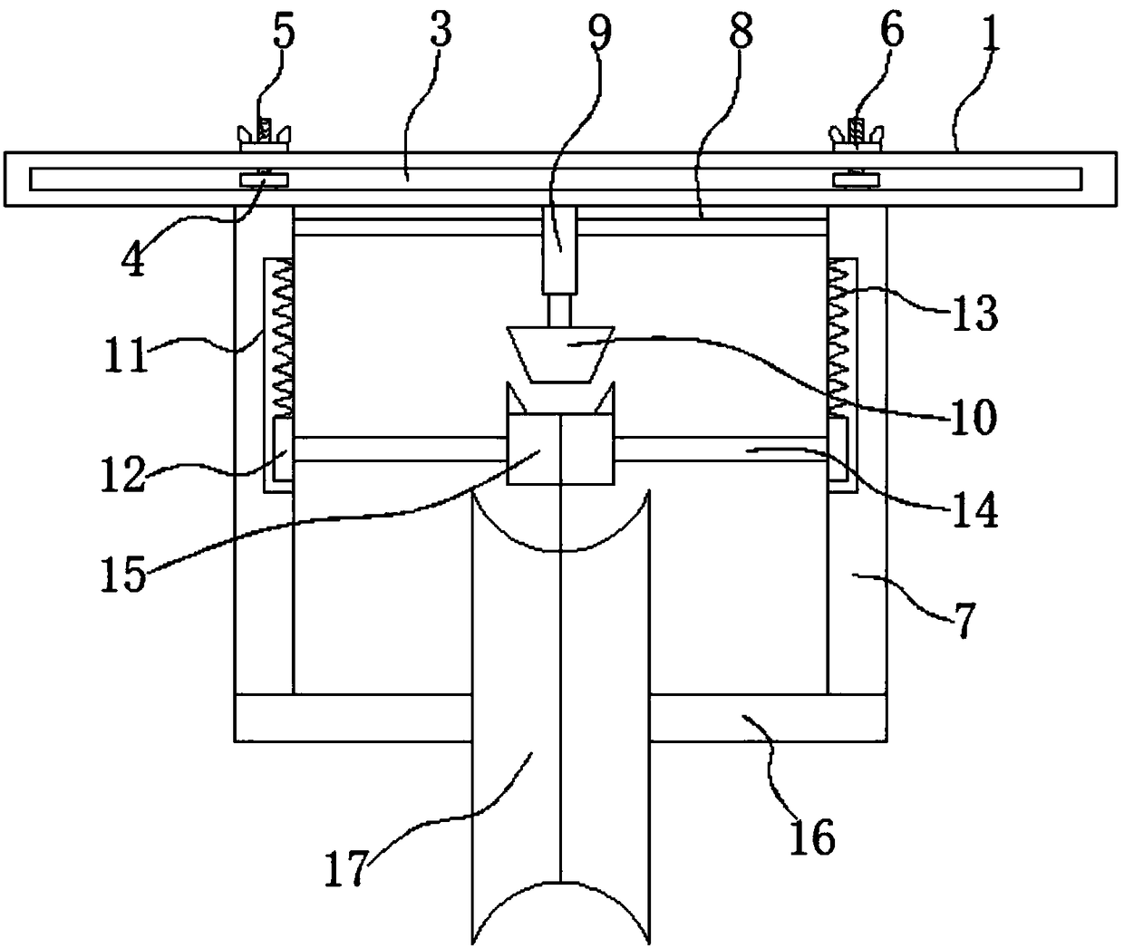 Guide mechanism for jacquard knitting machine