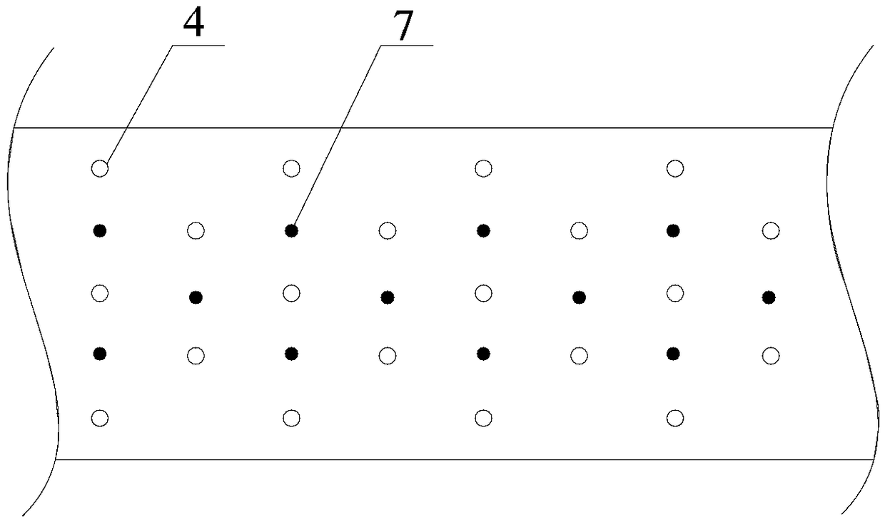 Coal pillar reinforcement system for gob-side entry driving and use method thereof