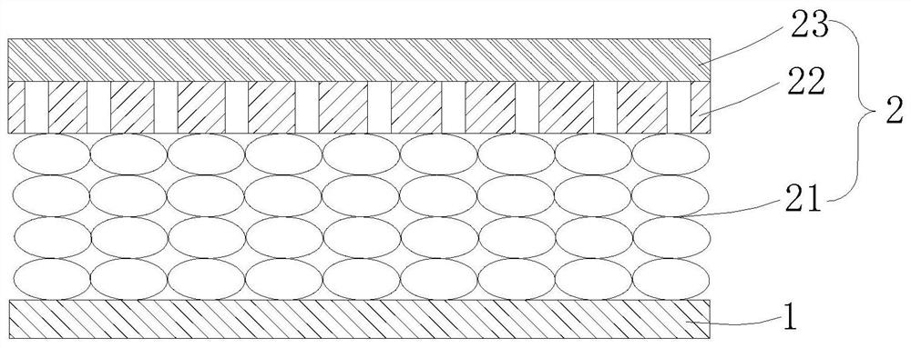 High-thermal-conductivity graphite-metal composite material and preparation method thereof