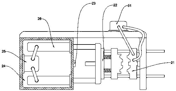 Injection molding machine with safety device