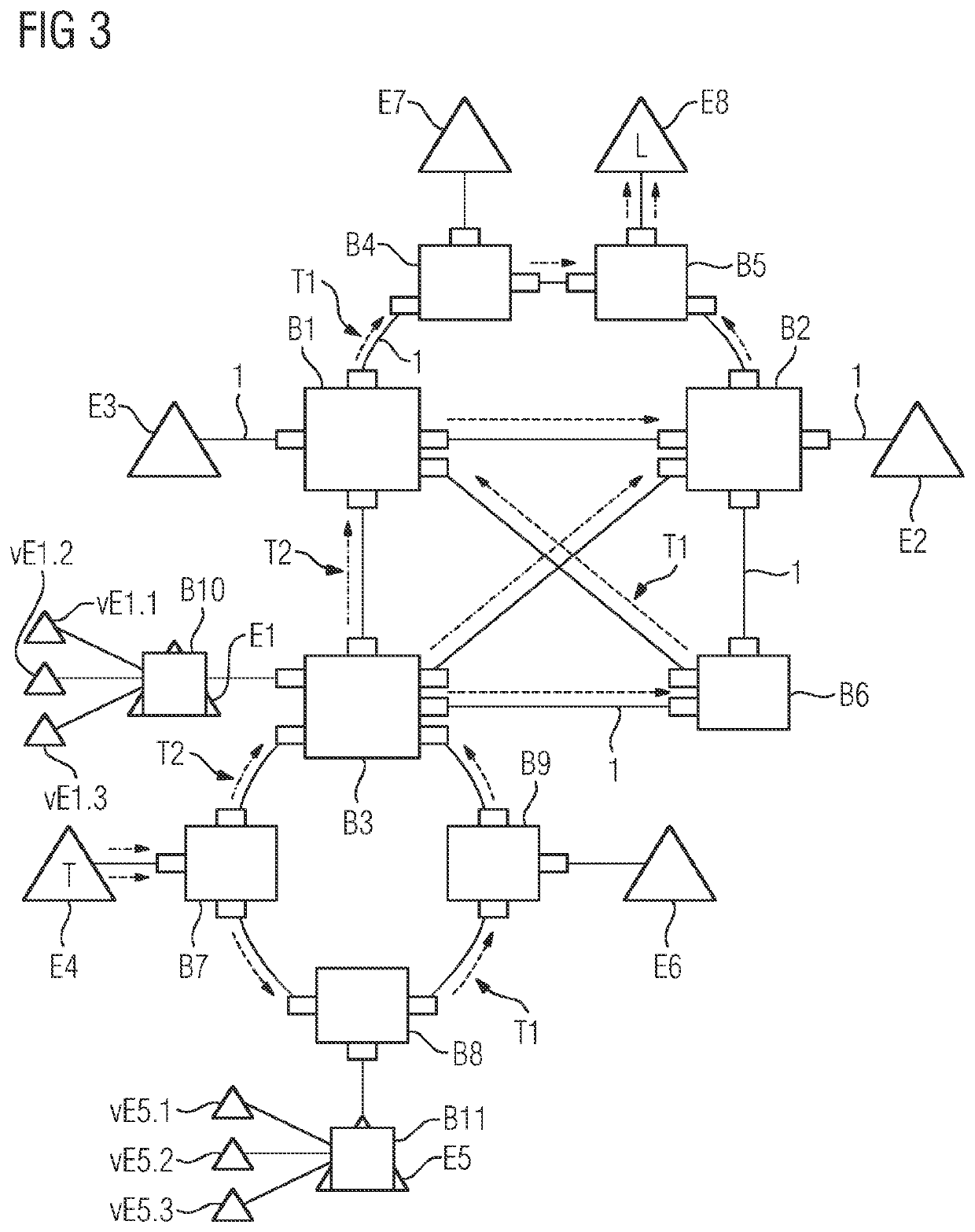 Network node, computer program, computer-readable medium and method for fail-safe data transmission