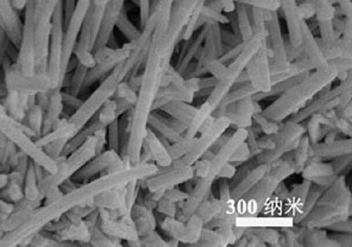 Method for synthesizing stannum strontium hydroxide nanorod by adopting room temperature solid-phase chemical method