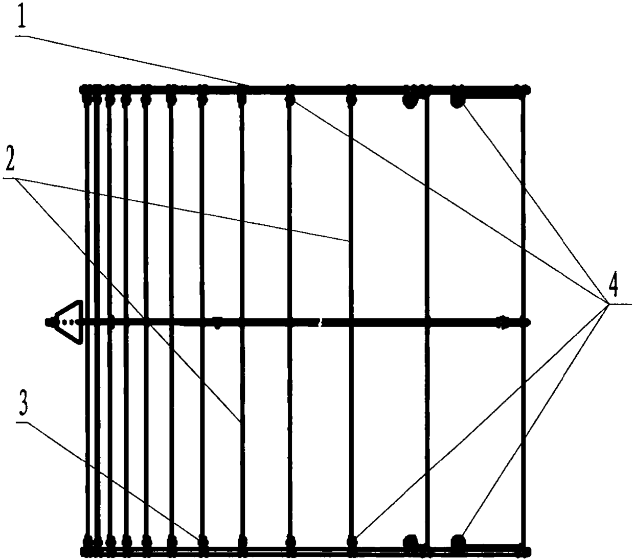 A Logarithmic Periodic Antenna Automatically Unfolding and Storing