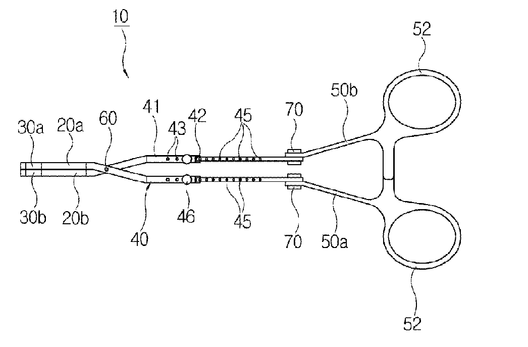 Surgical instrument for iliac vein surgery