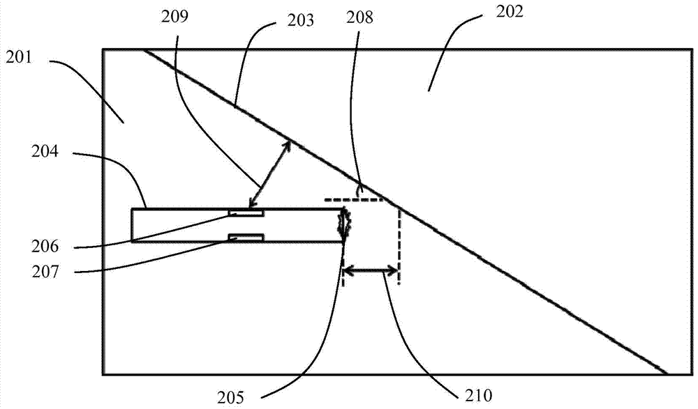 Method and device for determining distance between drill bit and formation interface in geosteering while drilling