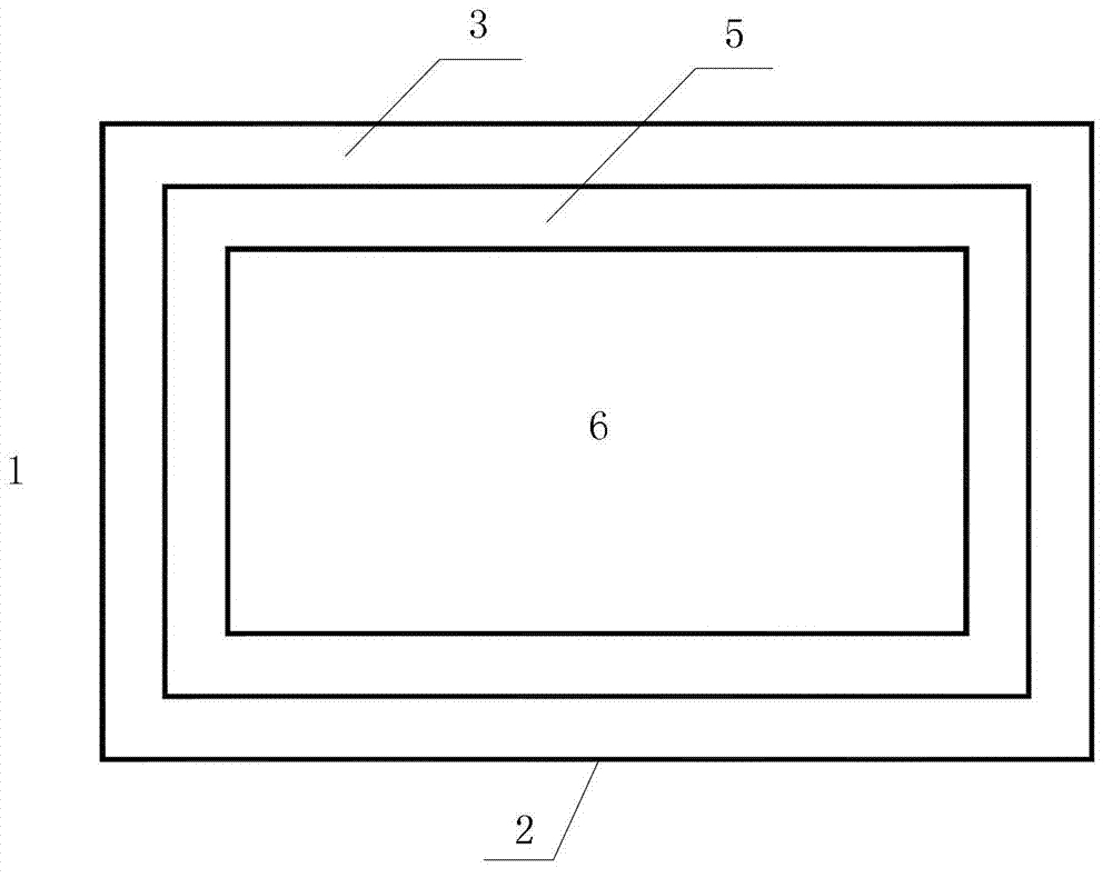 Gravity type foundation pit supporting system under vacuum effect and construction method