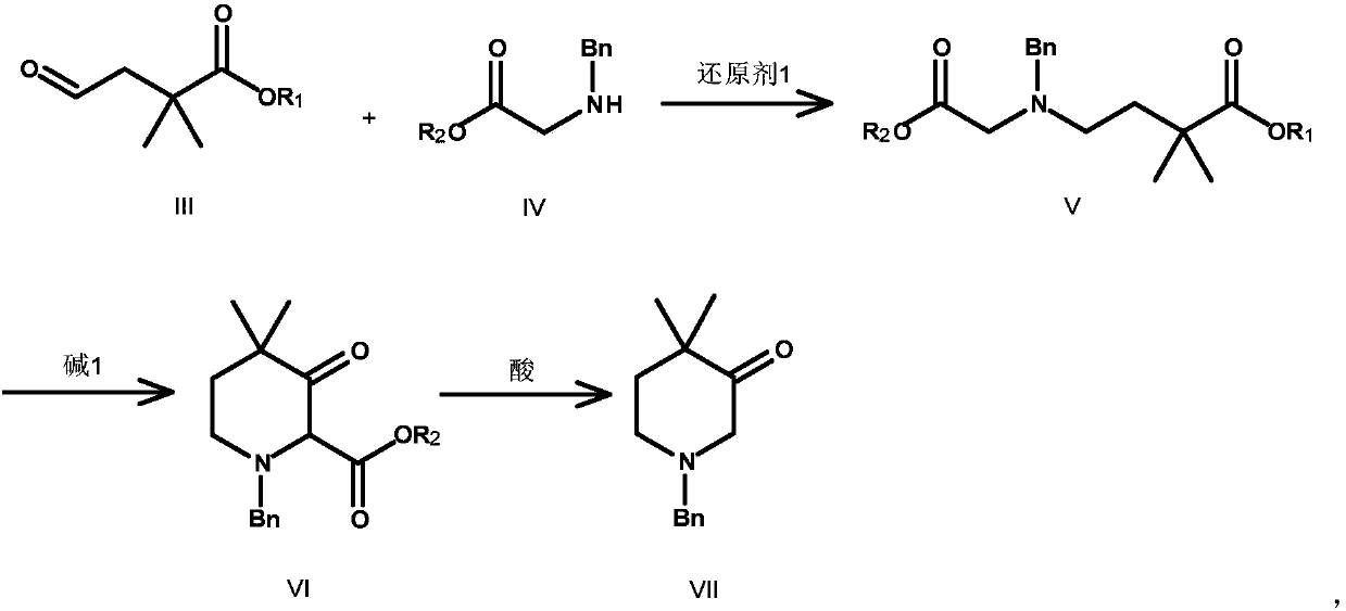 Preparation method for synthesis of N-protected and non-protected 3-hydroxy-4,4-dimethylpiperidine