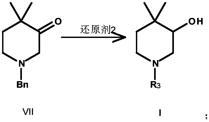 Preparation method for synthesis of N-protected and non-protected 3-hydroxy-4,4-dimethylpiperidine