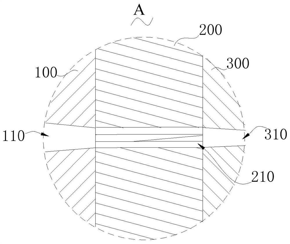 Filtering type non-woven fabric with special-shaped section