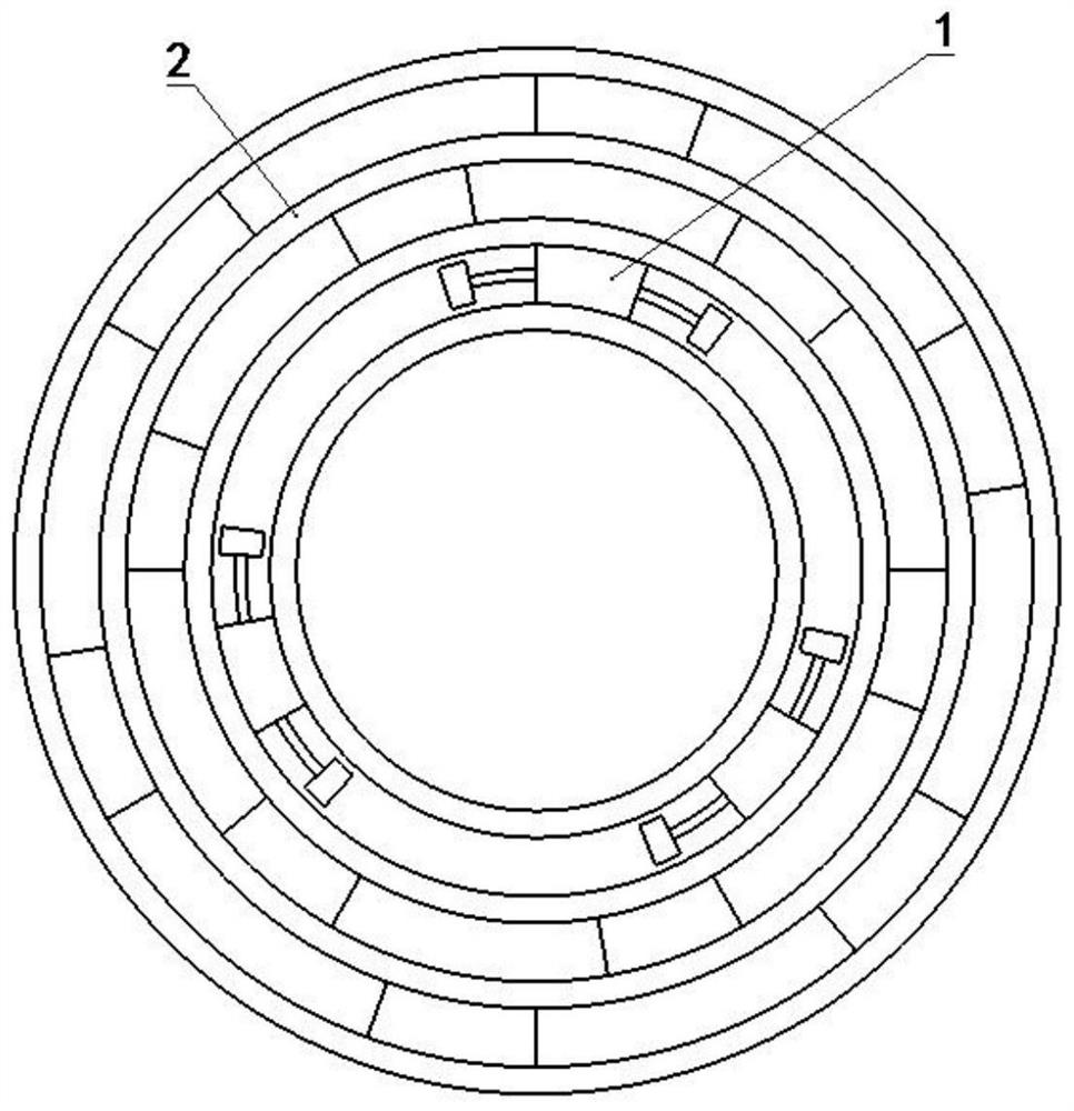 Vibration isolation device and design method for guide roller of printing press