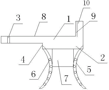 Color steel roof connector