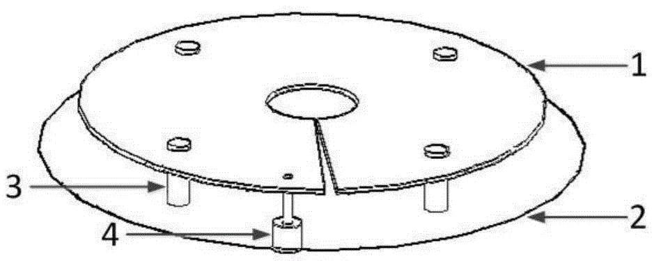 Notched jade ring type circular polarized antenna