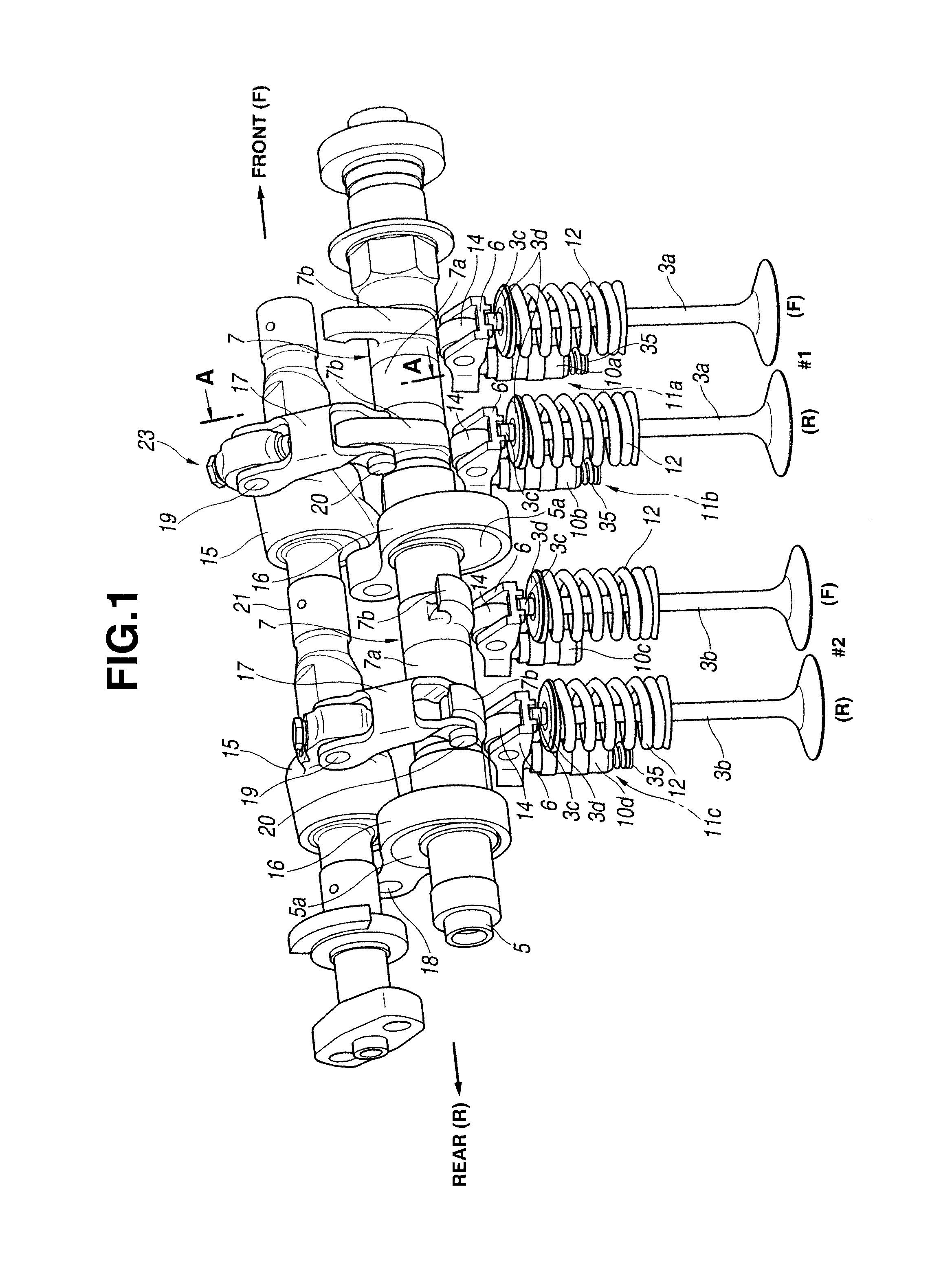 Variably operated valve system for multi-cylinder internal combustion engine and control apparatus for variably operated valve system