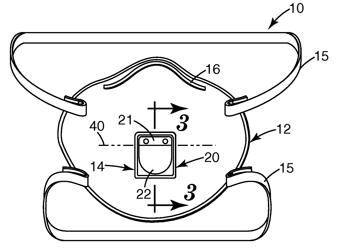 Filtering face mask with a unidirectional valve having a stiff unbiased flexible flap