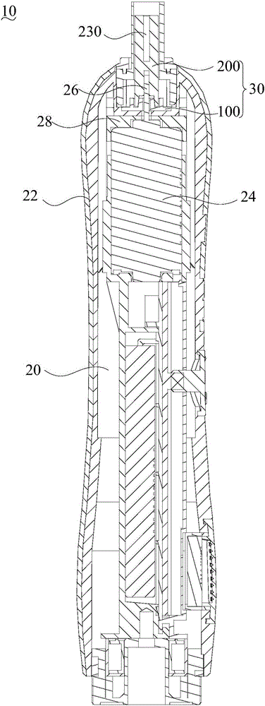Handheld electronic product and waterproof structure thereof