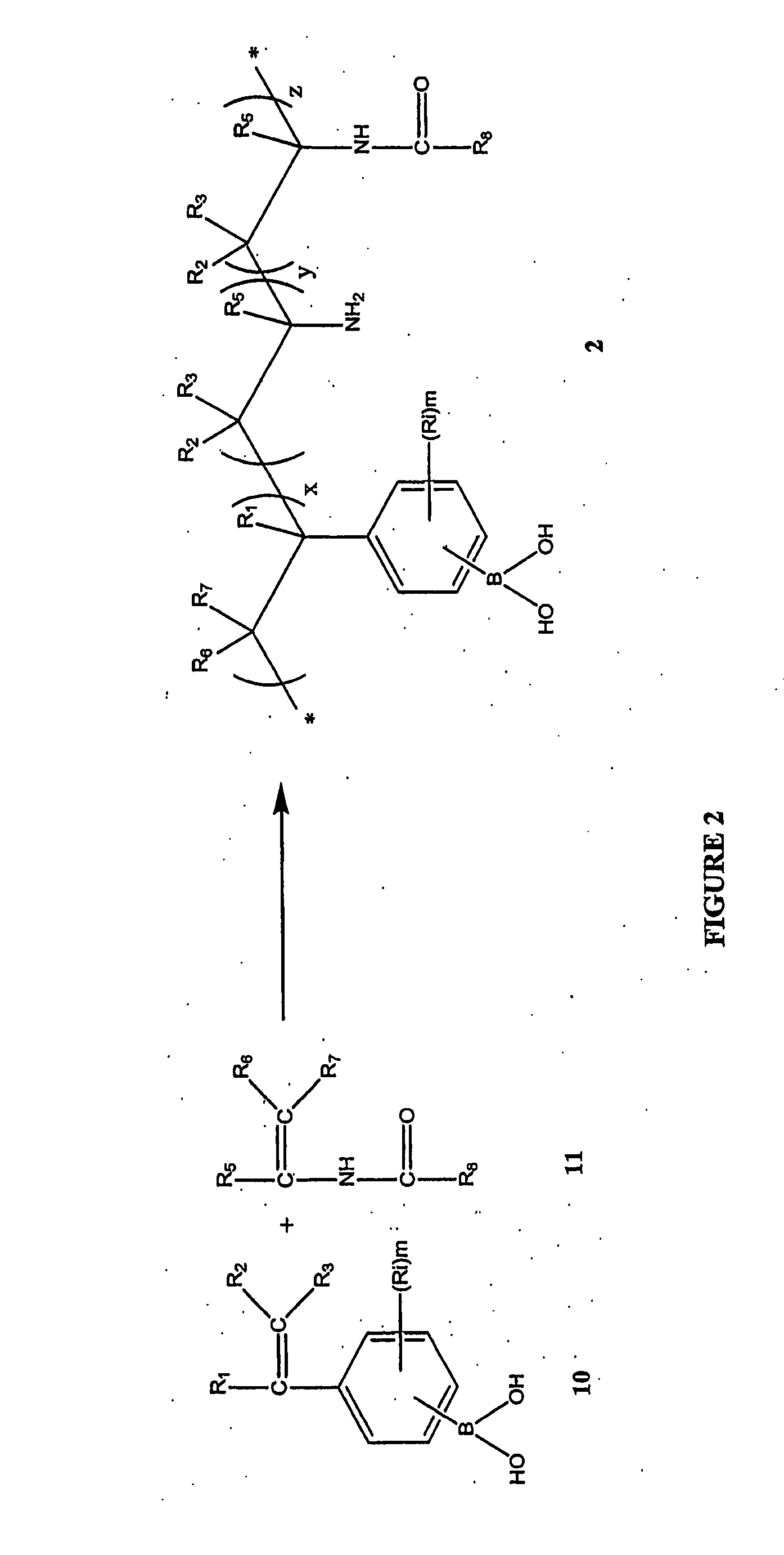 Polymeric Boronic Acid Derivatives and Their use for Papermaking