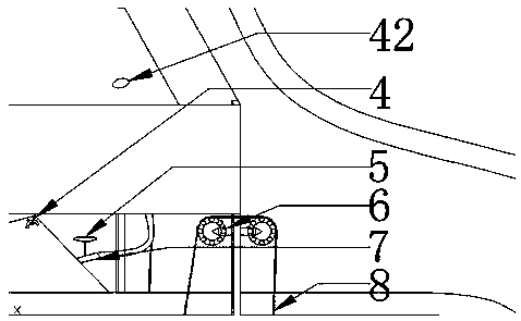 Device for simulating tailing pond dam break model experiment under complex conditions