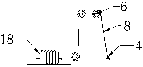 Device for simulating tailing pond dam break model experiment under complex conditions