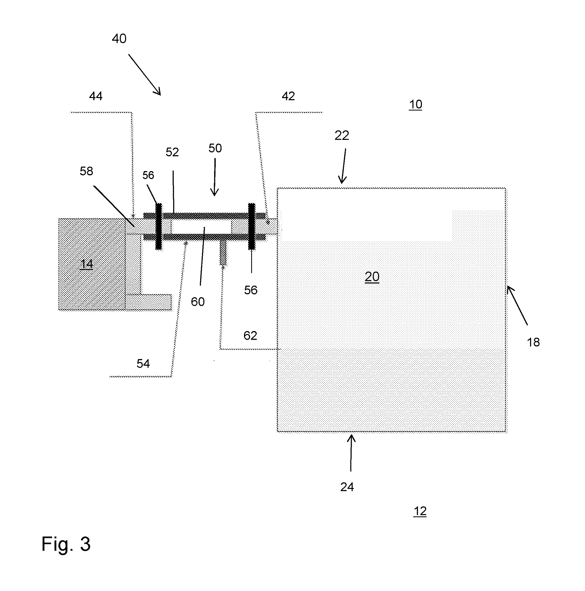 Apparatus and method for sealing zones or rooms
