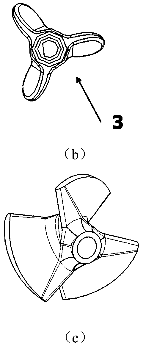 Auxiliary discharge device of secretion in airway
