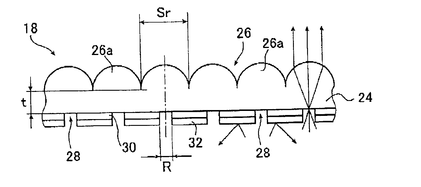 Collimating plate, lighting apparatus and liquid crystal display apparatus
