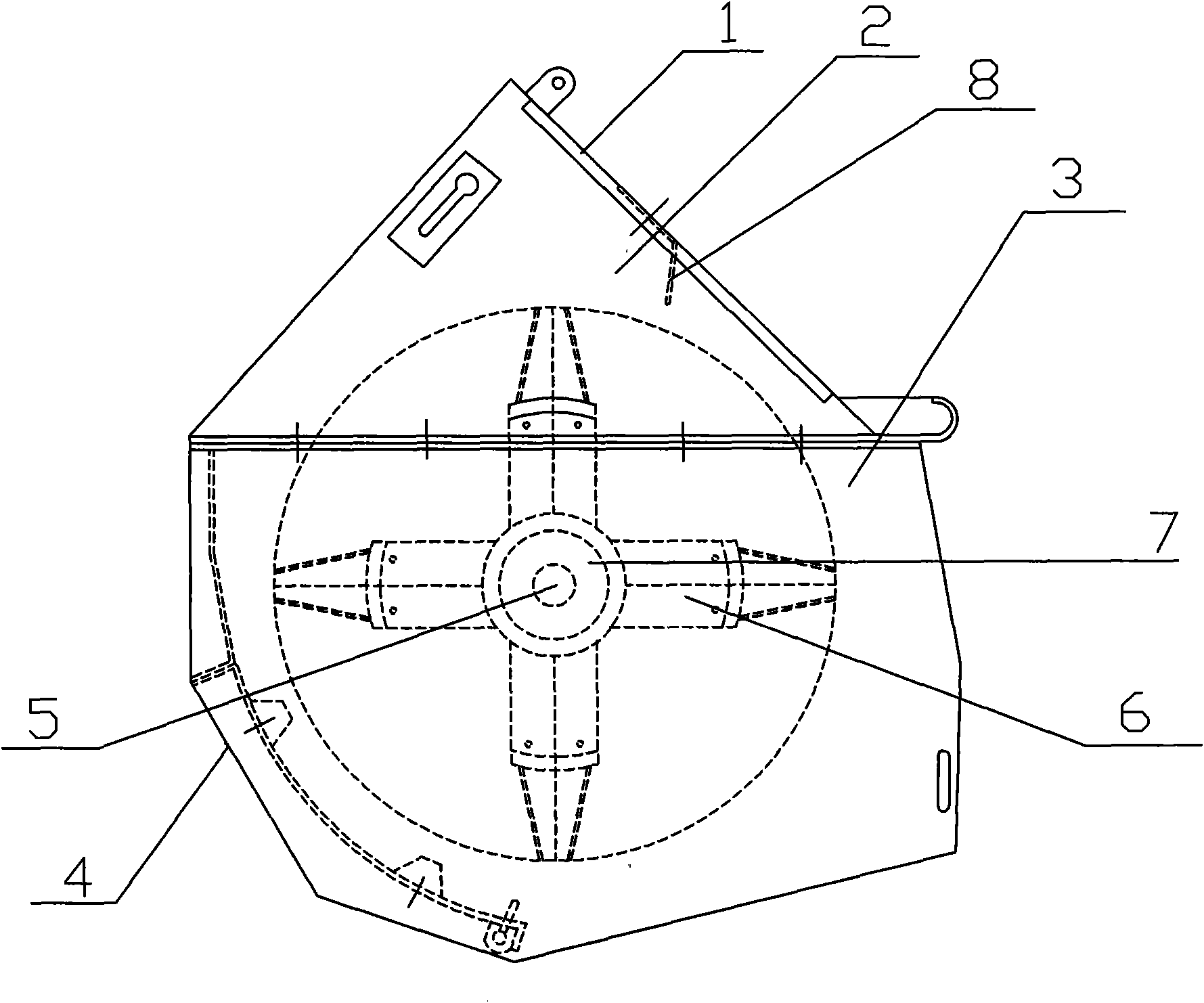 Rice/wheat straw shredder