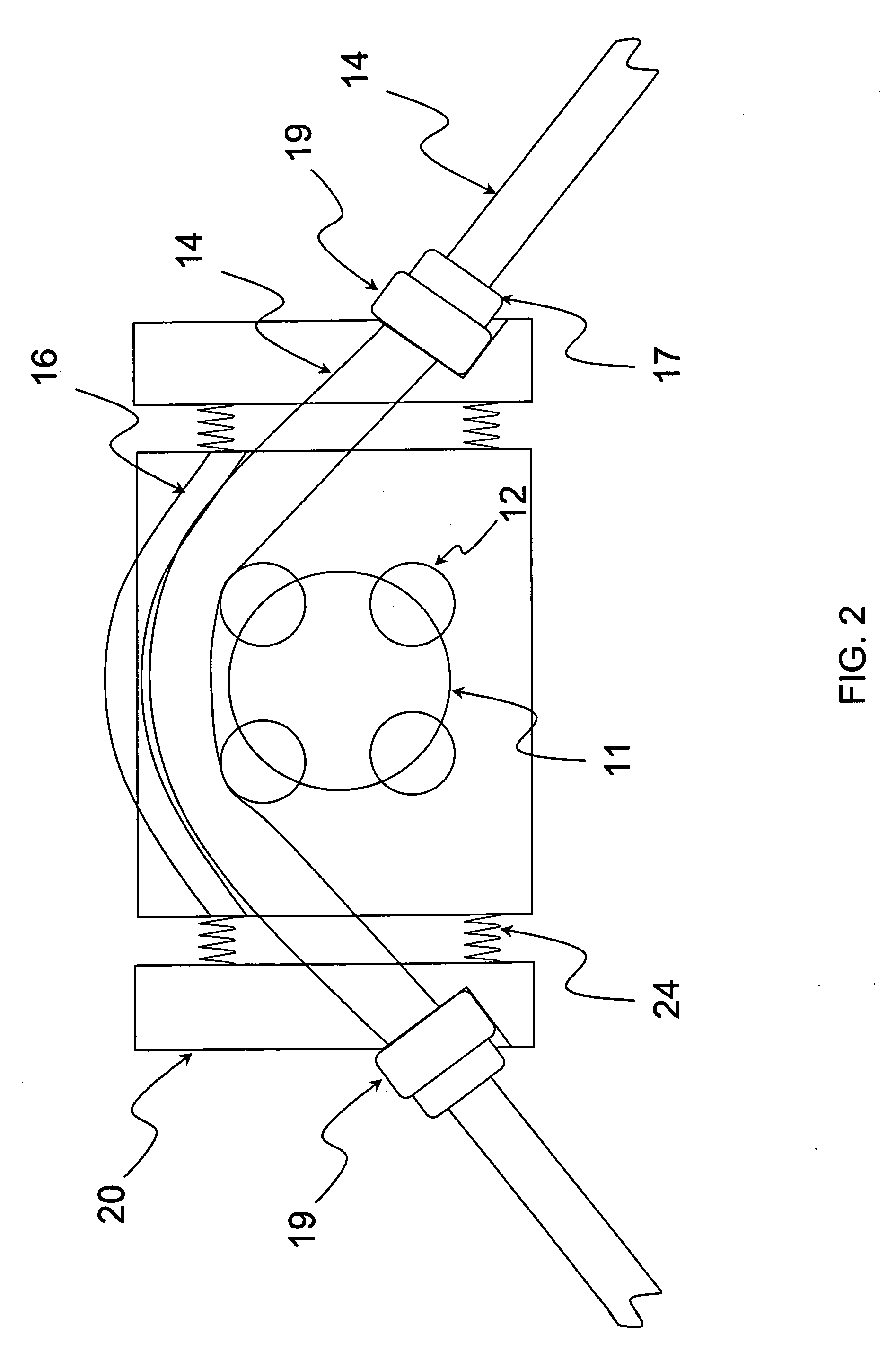 Dynamically tensioned peristaltic tubing pump