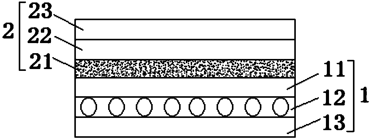 Film for pressure sensing test and preparation method of film