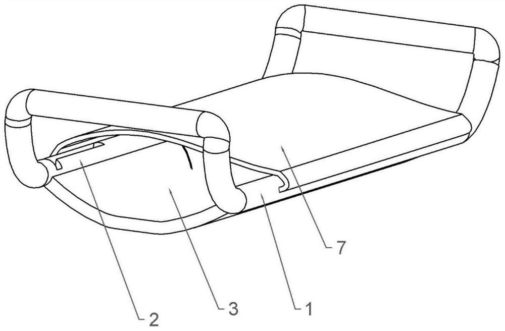 Vehicle-mounted medical stretcher