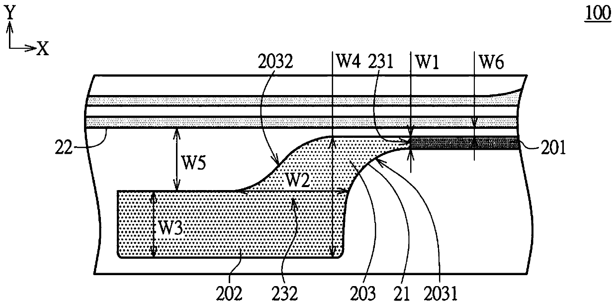 Touch panel and touch display device using same