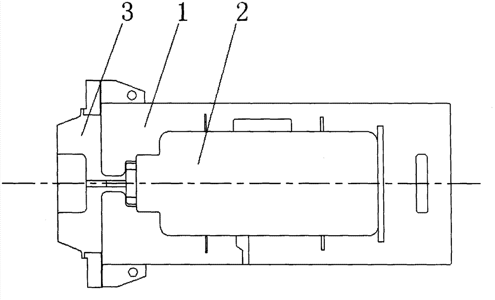 Method for eliminating bending deformation of rolling mill-type heavy part