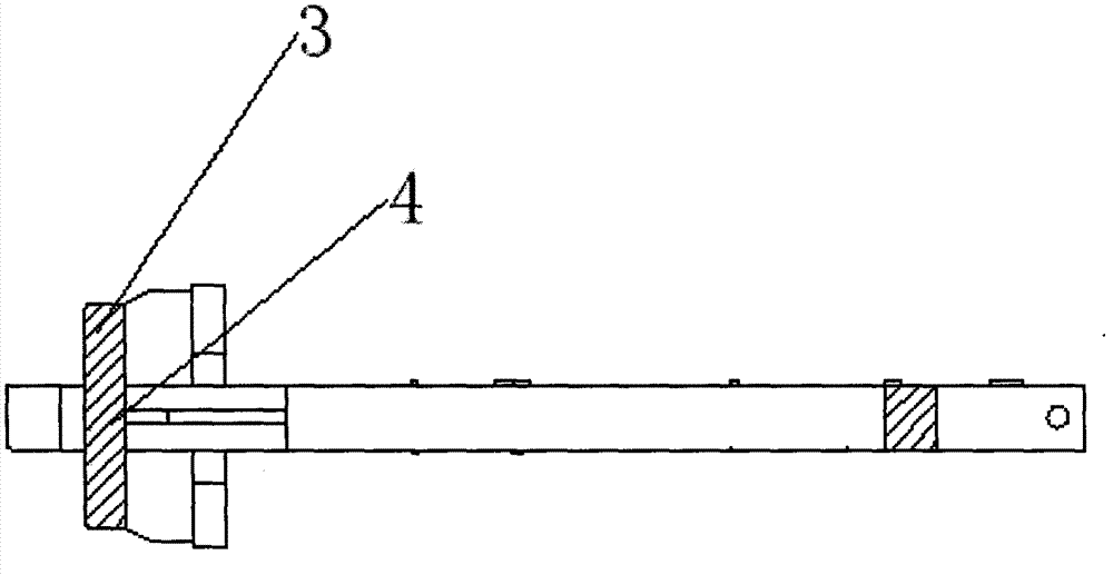 Method for eliminating bending deformation of rolling mill-type heavy part