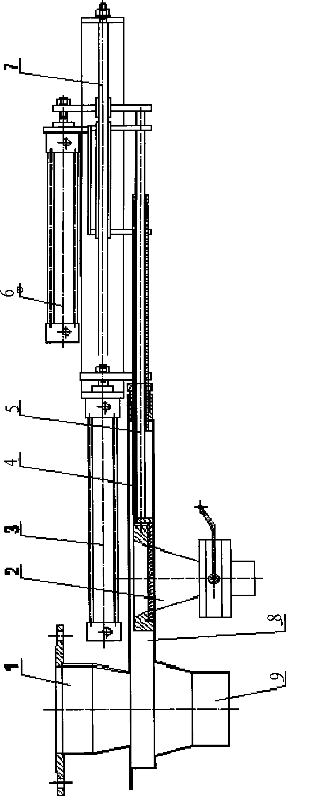 Automatic sampling apparatus for rare earth magnetic powder