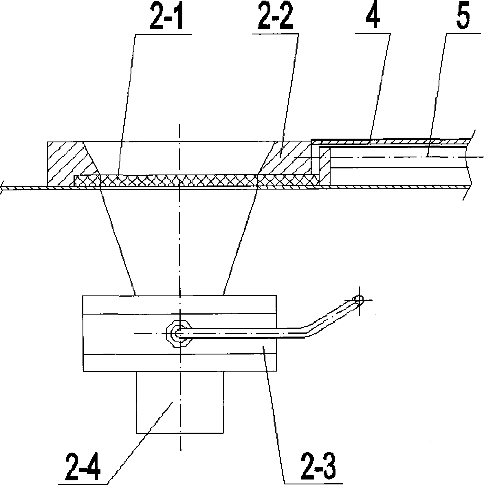 Automatic sampling apparatus for rare earth magnetic powder