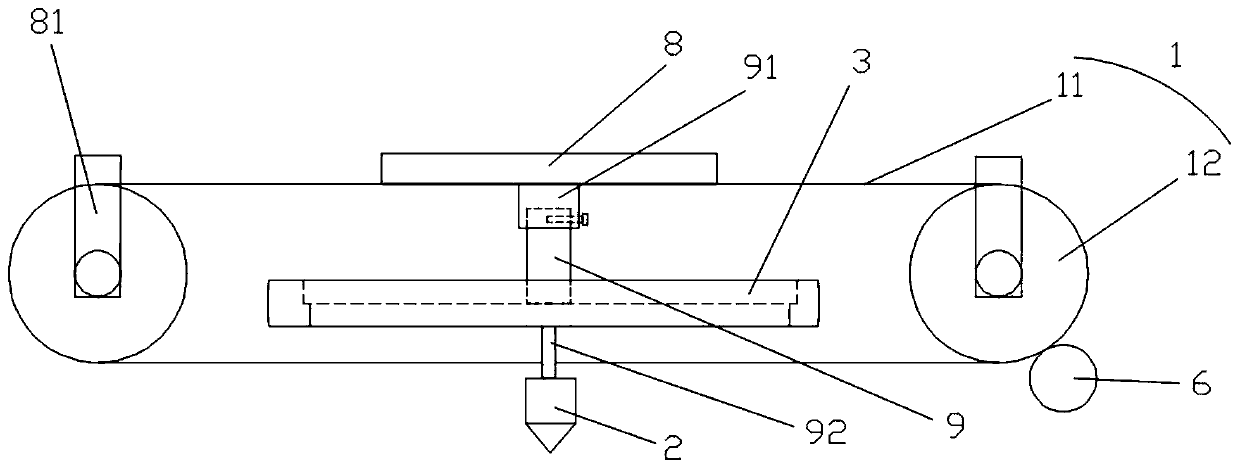 A jet printing device for improving jet printing stability