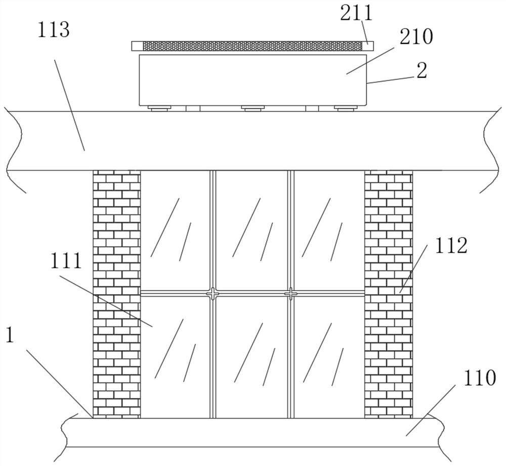 Green and environment-friendly building wall structure and construction method thereof