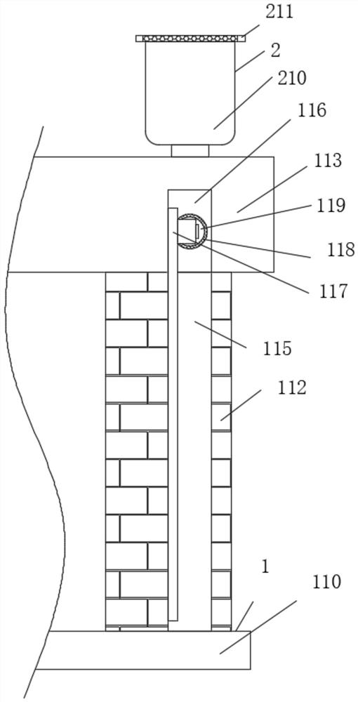Green and environment-friendly building wall structure and construction method thereof