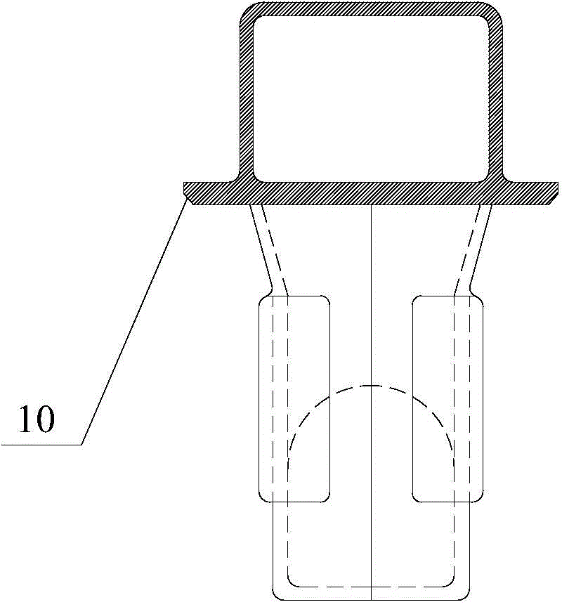 K6 side frame groove processing miller apparatus