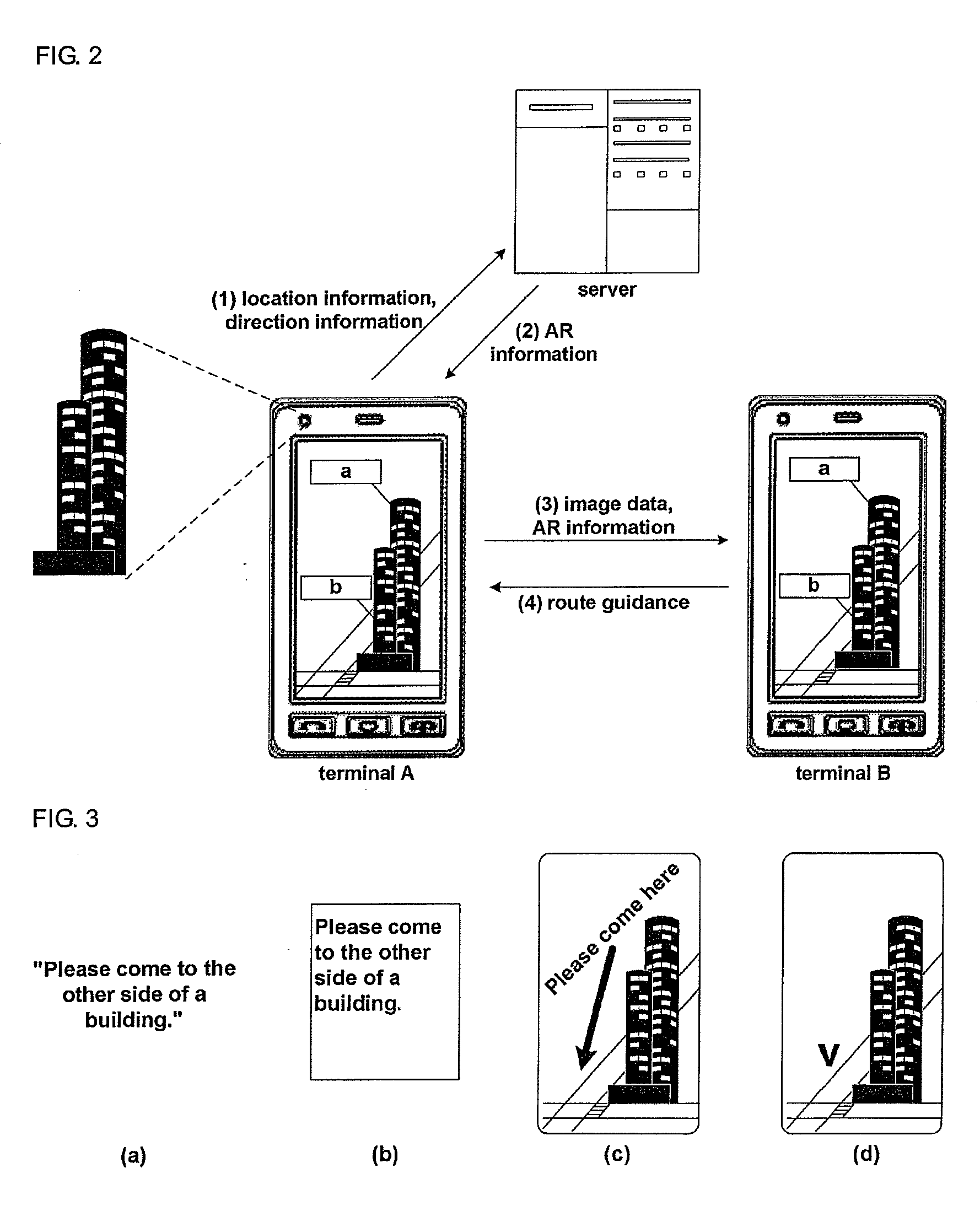 Method for guiding route using augmented reality and mobile terminal using the same